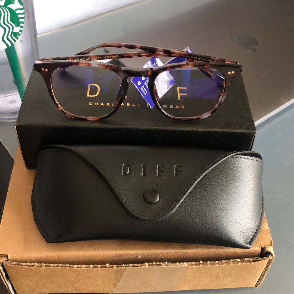 DIFF EYEWEAR BLUE LIGHT GLASSES